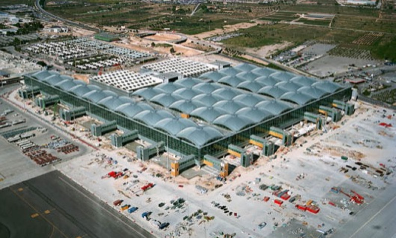 Nouveau terminal aéroport Alicante