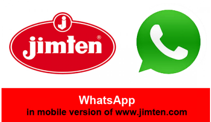 NEW WhatsApp #JIMTEN Service to share products, news, photos...