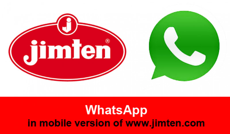 Nuevo servicio de Whatsapp #JIMTEN para compartir productos, novedades, fotos…