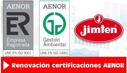 Renovación certificados AENOR de Gestión de Calidad y Gestión Ambiental