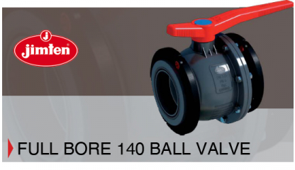 NEW Full Bore 140 Ball Valve