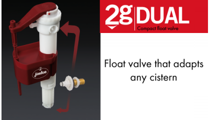 DUAL Float valve 3/8